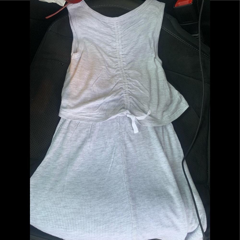 Little girls dress splendid ice grey size 5-6